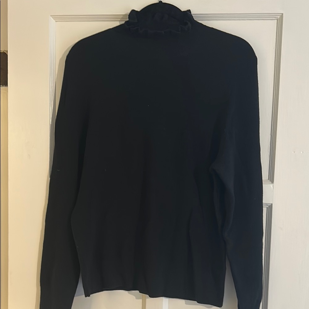 J. Crew Black Turtleneck Sweater